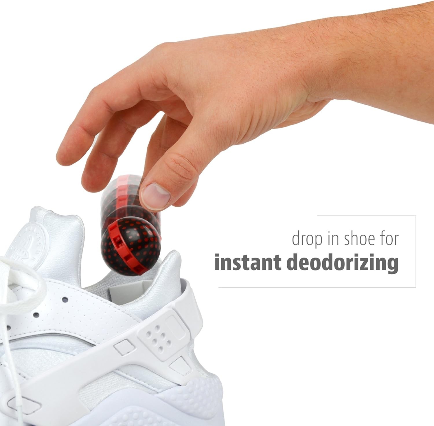 Sneaker Balls Odor-Fighting Shoe Fresheners 6 Pack Tie Dye Eliminates Smells