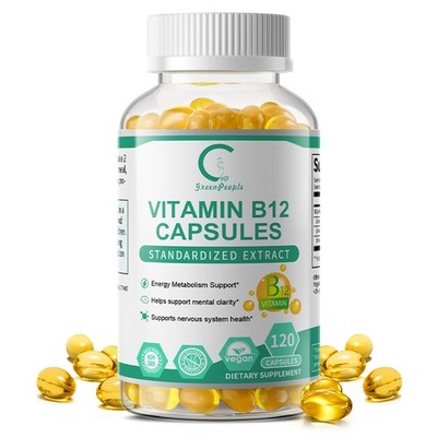 Vitamin B12 Supplement with 3 Active Forms Energy, Metabolism & Nerve Health