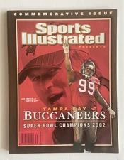 TAMPA BAY BUCCANEERS SPORTS ILLUSTRATED 2002 SUPER BOWL COMMEMORATIVE  ISSUE