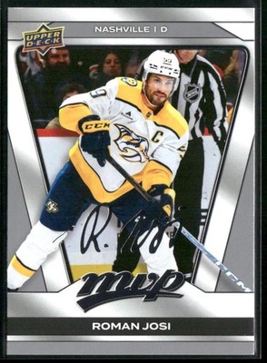 2025-26 Upper Deck MVP Hockey Roman Josi Silver Script #59 | eBay