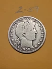 1908   Barber Half Dollar VG  Lot2-59