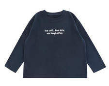 Kids long sleeve shirt, 100 cotton. Soft, breathable, and comfortable with prin
