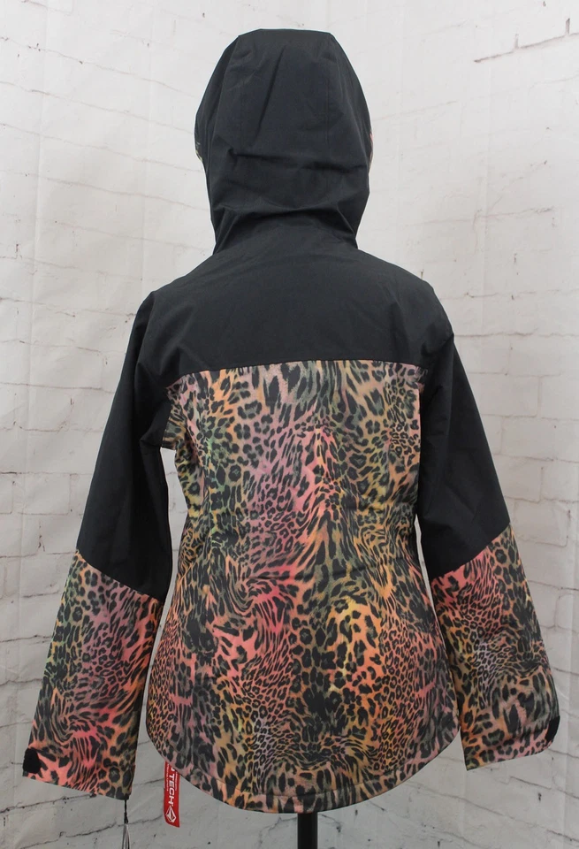 Volcom Bolt Insulated Snowboard Jacket, Women's Size Small, Acid Print New - Image 3 of 4