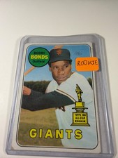 Bobby Bonds Rookie 1969 Topps #630 San Francisco Giants Baseball Card EX. rookie card picture