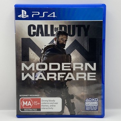 Call of Duty Modern Warfare - PS4, Complete CIB - Cleaned, Tested & Working.
