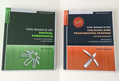 The Basics of Hacking + The Basics of Digital Forensics   Book Bundle