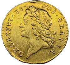 George II 1739 22ct Gold Half Guinea S.3681A (GVF)