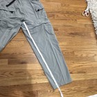 Destination Adventurewear Men’s Gray Nylon Canvas Cargo Pants M 33W Straight Leg — photo 10