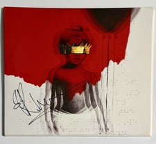 Signed Anti Rihanna Vinyl Photo Proof