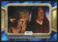 2024 Topps Chrome Sapphire Star Wars Phantom Menace 25th 97 Always two there are