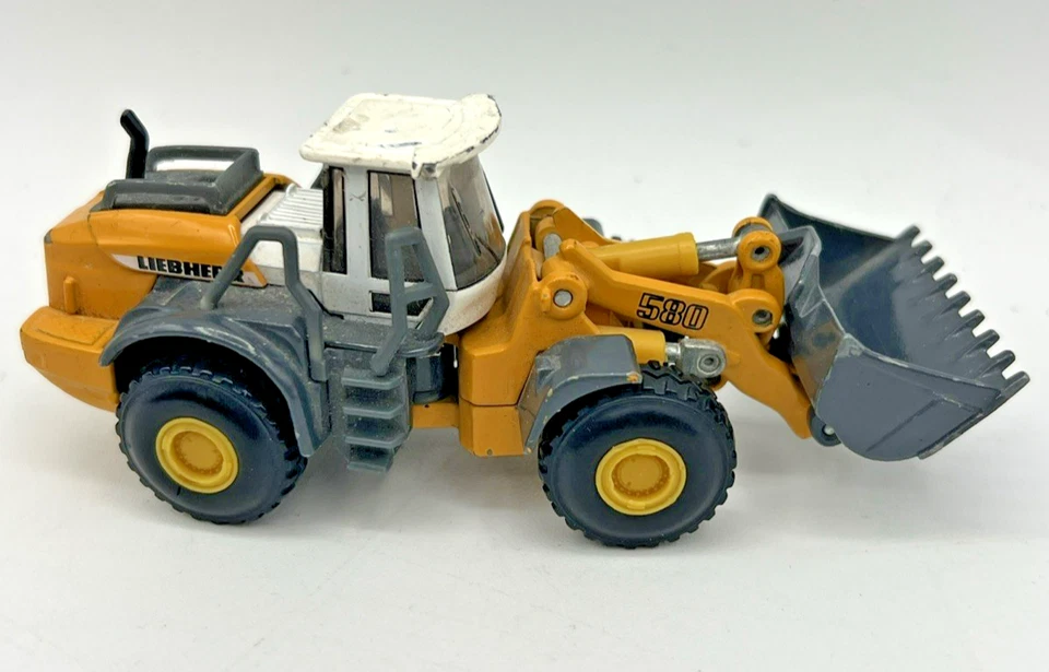 Cargadora de ruedas Liebherr 580 Siku 1873 diecast vehículo de construcción juguete Foto 3 de 4