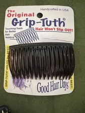 The Original Grip-Tuth® Combs Good Hair Days Holds The Best! Handcrafted in USA