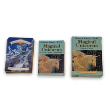 Magical Unicorn Oracle Cards by Doreen Virtue PhD (2005, Flash Cards, box set)
