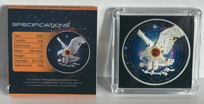 2025 American Eagle 1 oz Silver Journey's End Solar System