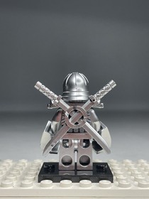 NEW Ninjago Karlof Custom Lego Minifigure 70756 Dojo Elemental Master of Metal