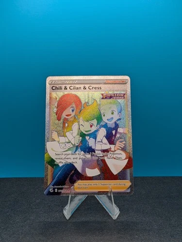 Chili & Cilan & Cress (Secret) 273/264 Swsh08: Fusion Strike Holo