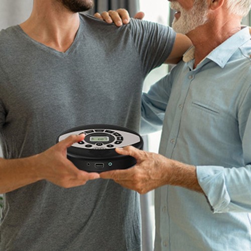 Portable CD Player with Rechargeable Battery and Anti Skip Functionality - Afbeelding 8 van 13
