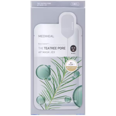 Mediheal The Teatree Pore Ap Mask Jex Face Mask 3 Sheets in Packs