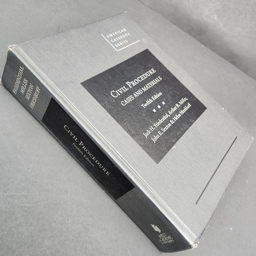 Civil Procedure Cases and Materials Twelfth 12th Edition 2018 used - Picture 2 of 12