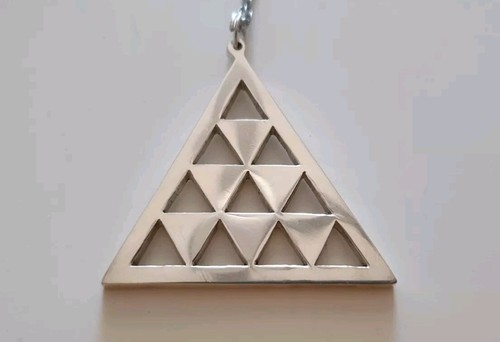 Colgante Collar Pintadera Canarias Metal Quevedo