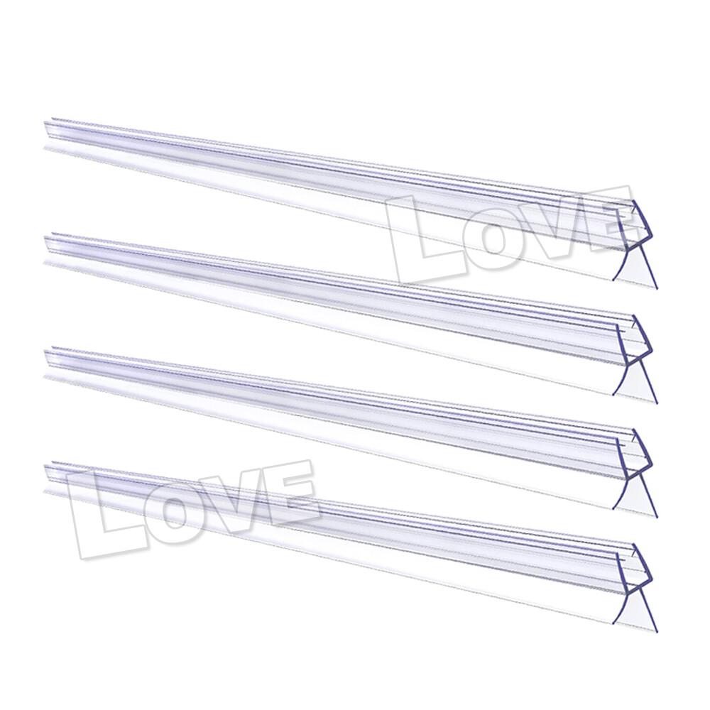 BATHROOM PVC PLASTIC SHOWERSCREEN SHOWER SCREEN DOOR WATER SEAL STRIP