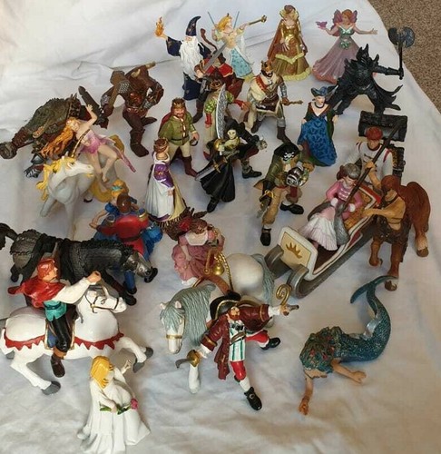 PAPO: Fantasy Action Figures (Knights, Princesses, Fairies, Unicorn etc.) - Picture 3 of 57