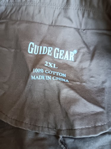 Guide Gear Chore Mantel Herren 2XL braun hellbraun Scheunenjacke 100 % Baumwolle neu mit Etikett - Bild 9 von 16