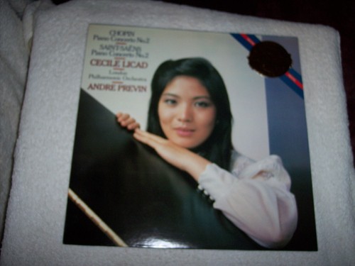 CHOPIN/SAINT-SAENS: PIANO/KLAVIER CONCERTOS, LICAD--LONDON PHIL CBS MASTERWORKS - Picture 2 of 8