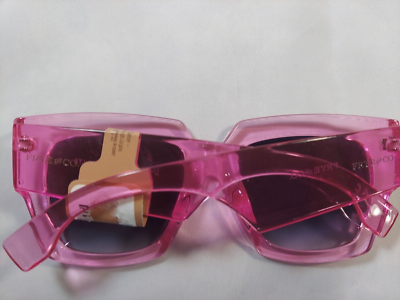 Frye & Co Oversized Square Pink Sunglasses s-l400.jpg main image 4