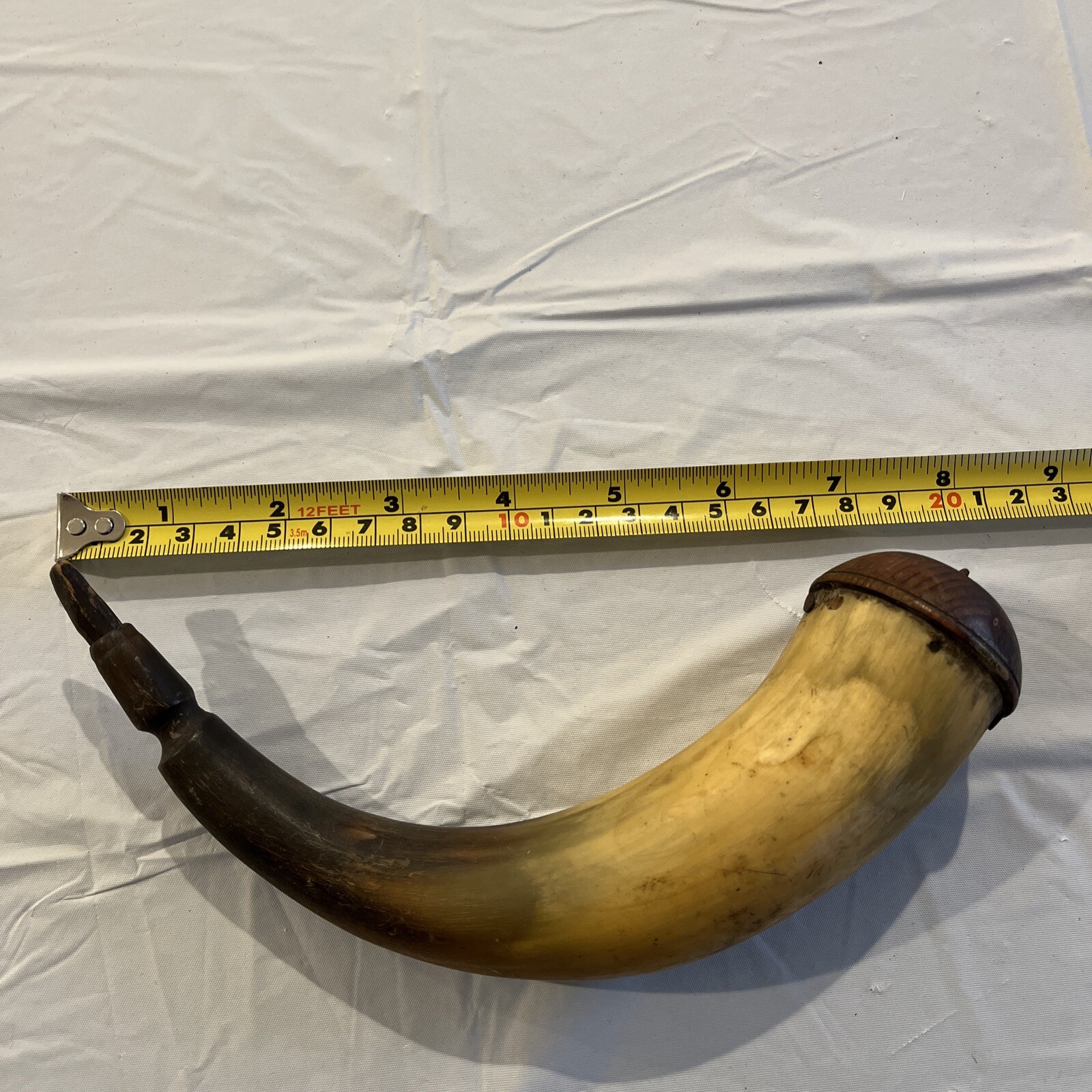 VINTAGE POWDER HORN eBay