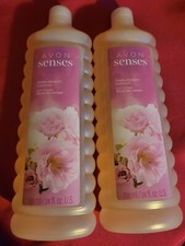 Lot of 2 Avon Senses Cherry Blossom Bubble Bath 24 oz. NEW