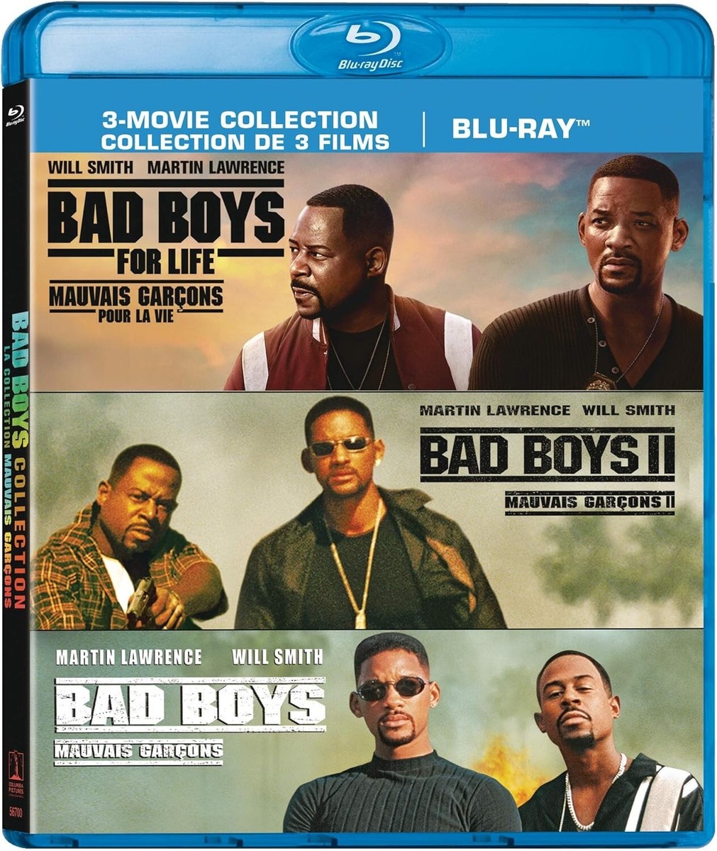 BAD BOYS (1995) / BAD BOYS FOR LIFE / BAD BOYS II - SET [BLU