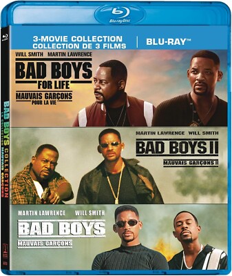 BAD BOYS (1995) / BAD BOYS FOR LIFE / BAD BOYS II - SET [BLU-RAY] (BILINGUAL)