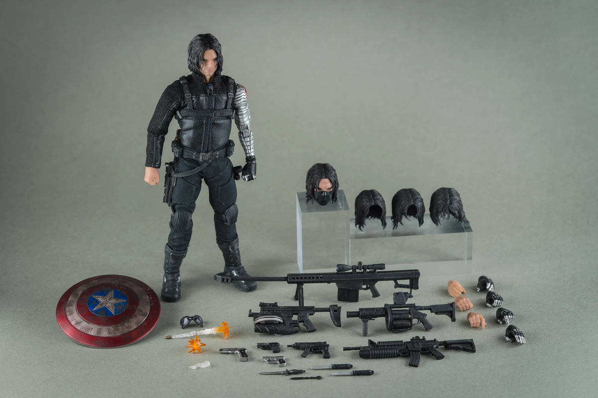 New Nota Studio 1/12 Captain America Winter Soldier 6
