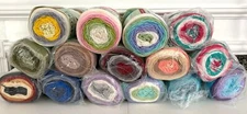 Lof of 3 Cakes PREMIER DK COLORS Yarn Anti Pilling #3 DK Light Acrylic Assorted
