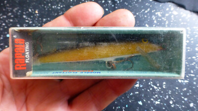 RARE VINTAGE RAPALA ORIGINAL FLOATING WOBBLER 9 G  FINLAND - Boxed