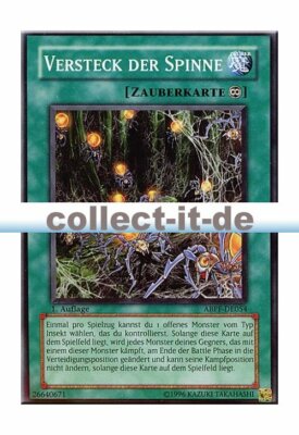 ABPF-DE054 Versteck der Spinne - 1. Auflage
