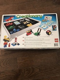 Pre-owned Assorted Pieces/Building Blocks Lego Creationary Buildable Game #3844