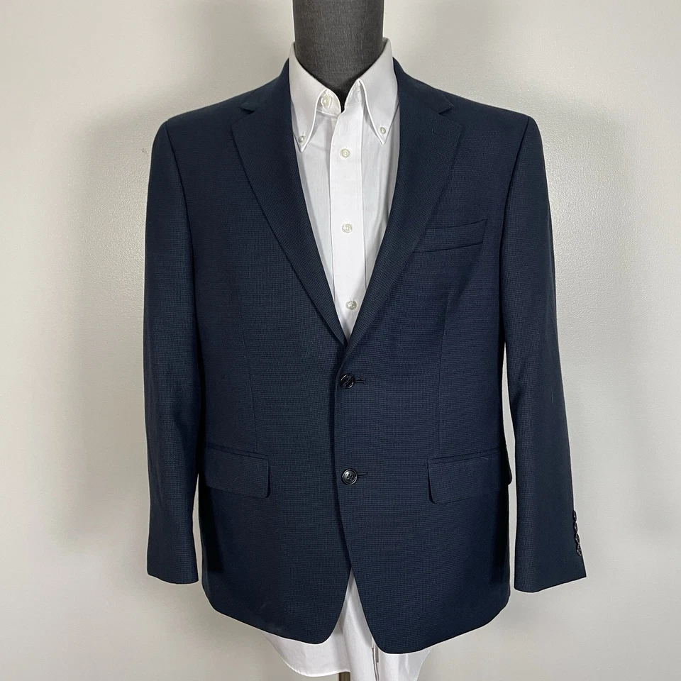 Abrigo deportivo Andrew Fezza para hombre 40S azul negro poliéster multicolor Foto 2 de 4