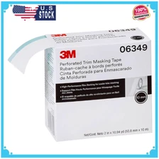 3M Perforated Trim Masking Tape 06349, Molding Paint Protection, Trim Lifting Ta