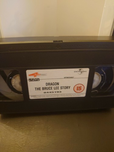 Dragon - The Bruce Lee Story - Rare - VHS Video - Picture 5 of 6