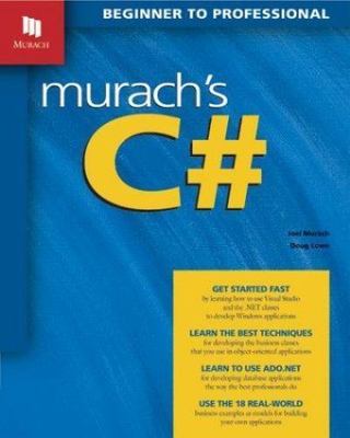 Murach's C# by Murach, Joel