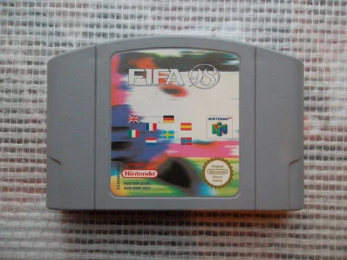 Nintendo 64 / N64 Game Fifa 98 PAL original retrogaming game *