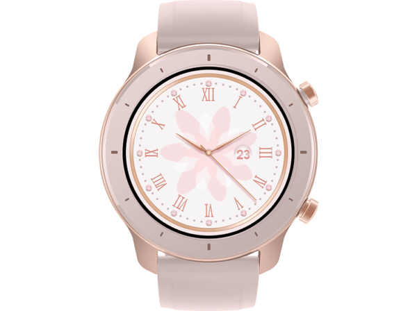 Amazfit GTR 42mm Caja de Metal en Cherry Blossom Pink, Correa de Silicona  Rosa, Reloj Inteligente para Mujer | Compra online en eBay