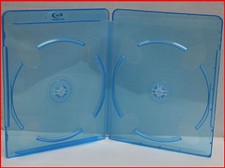 11mm MegaDisc Blu-Ray Case with Logo Double Discs Box Hold 2 Premium 20 Pk  
