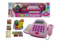 Toy Kid Supermarket Cash Register Scanner Play Set Item Shopping Cart Money Coin Toy Kid Supermarket Cash Register Scanner Play Set Item Shopping Cart Money Coin