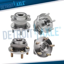 Front Rear Wheel Hub Bearings for 2005 2006 2007 2008 2009 Subaru Legacy Outback
