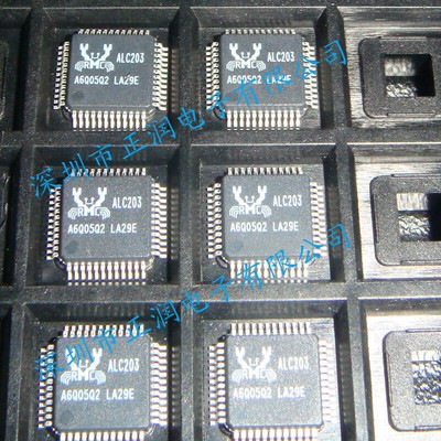 1pcs ALC203-LF ALC203 QFP48 TWO CHANNEL AC'97 2.3 AUDIO CODEC #D7