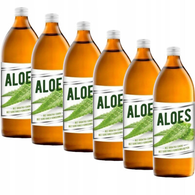 6l Aloe Vera Saft Direktsaft keine Konservierungsstoffe 100% Premium 6 x 1L