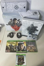 Microsoft Xbox One X 1TB Gears 5 Limited Edition Console CIB “TESTED” !!!READ!!!